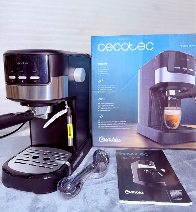 Cecotec Компактна машина за еспресо Power Espresso 20 Pecan