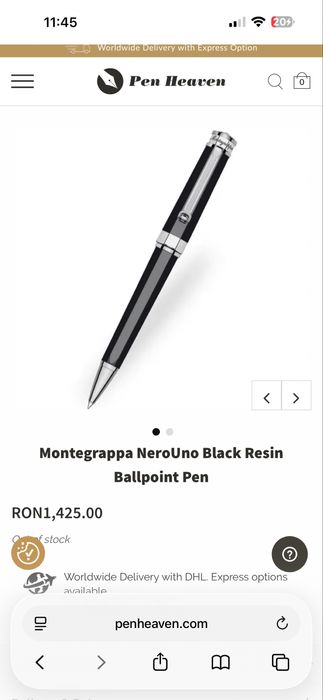 Pix Montegrappa NeroUno black