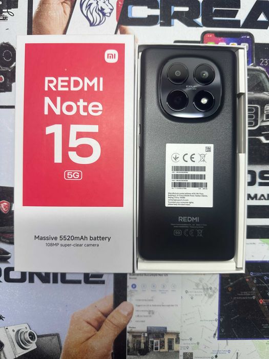 REDMI NOTE 15 / 256 GB / 8 GB RAM / DUAL-SIM / CreativAmanet