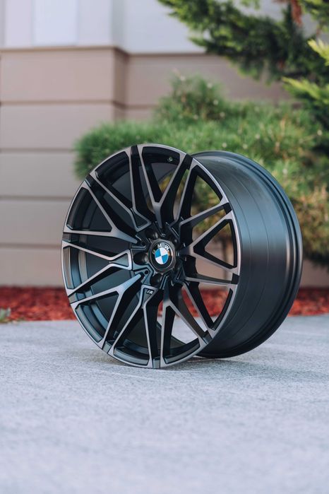 Jante Roti BMW M R20 5x120 Black Satin Seria 3 Seria 4 Seria 5 Seria 6 Seria 7 X3 X4 X5 X6 XM E70 F