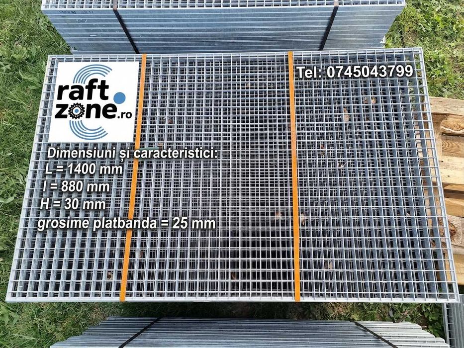 trepte scari si grilaje zincate