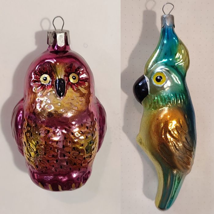 Елочные игрушки СССР на ёлку