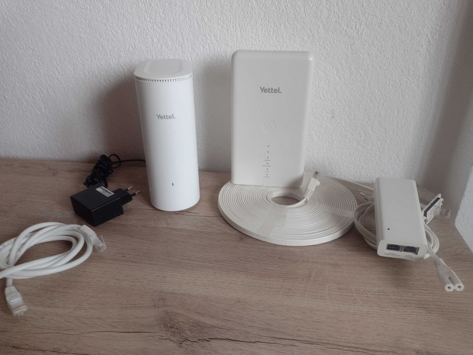 Комплект за 5G интернет ZTE MC889 5G и ZTE H3601P работи само с Yettel