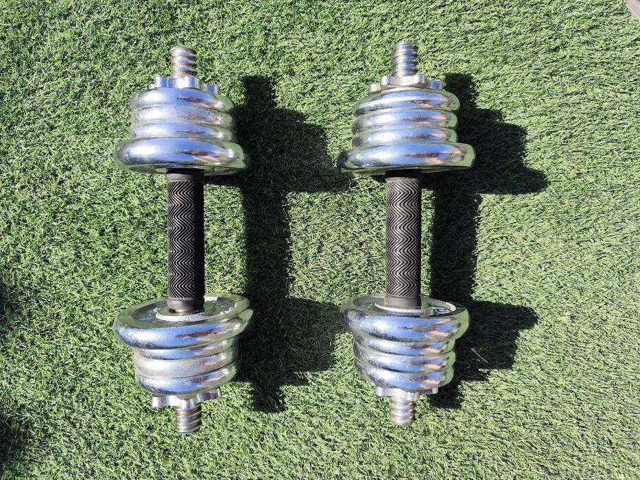 Продам разные гантели