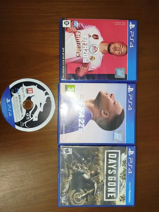 Продаю игровые диски для playstation 4 в отличном состоянии