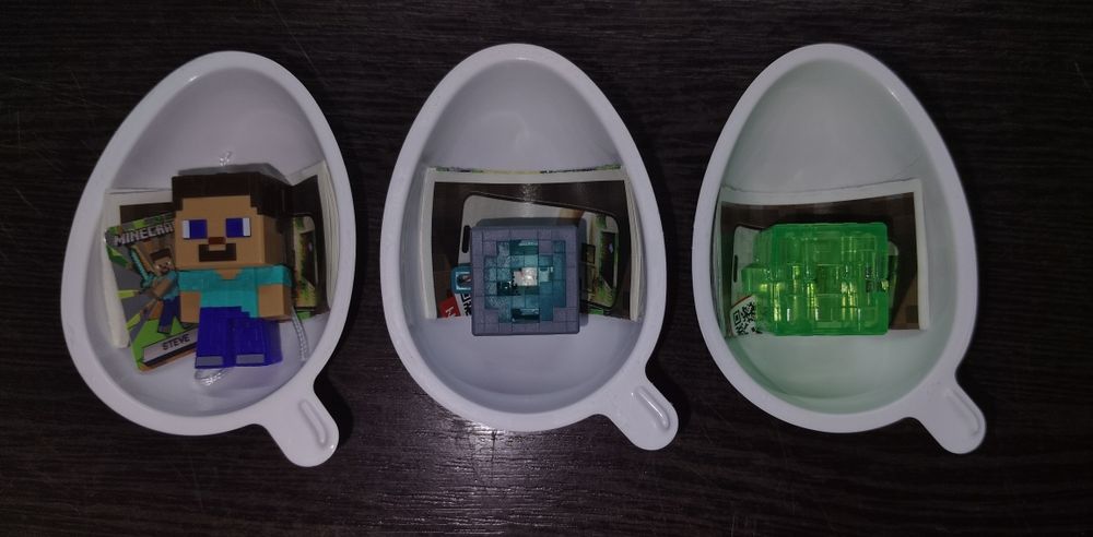 Киндер Майнкрафт обмен Kinder Joy Minecraft