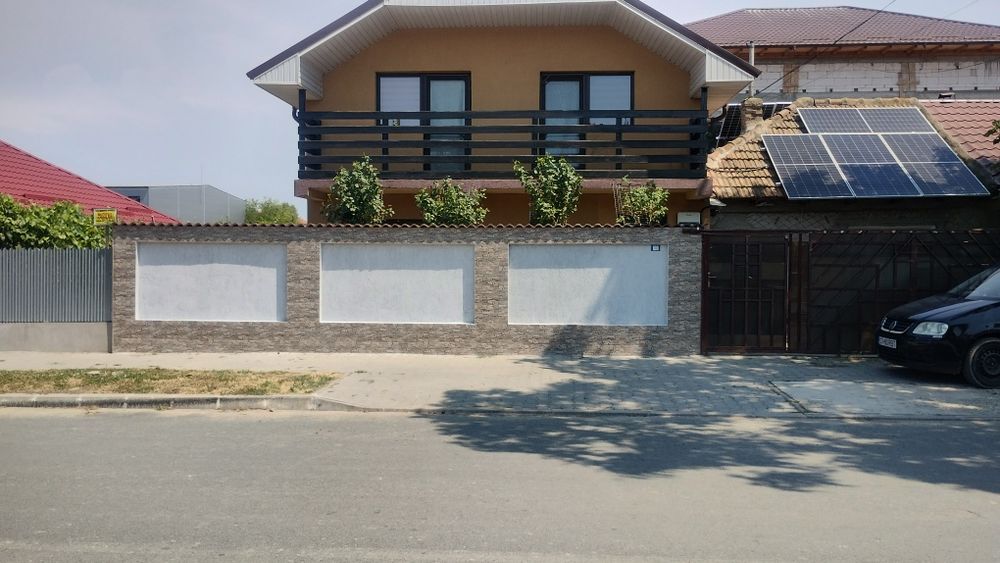 Vând casă P+M 119 mp total, din BCA, izolată termic