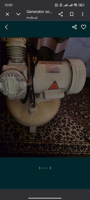 Kompressor sotiladi