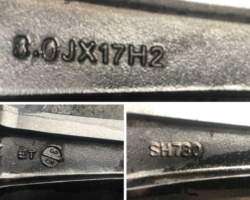 Jante pe 17"  5X112   + Anvelope Iarna  225/55/R17 Goodyear