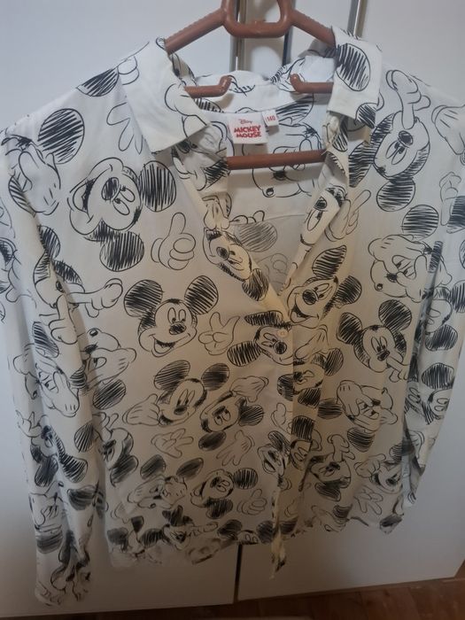 Бели ризки момиче 140р