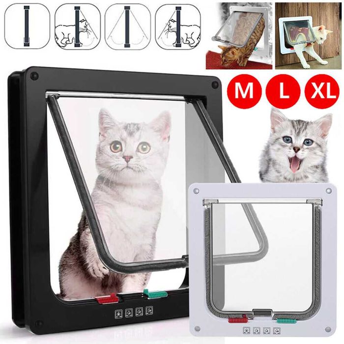 Котешка вратичка за врата | Вратичка за котки или кучета - 3 размера