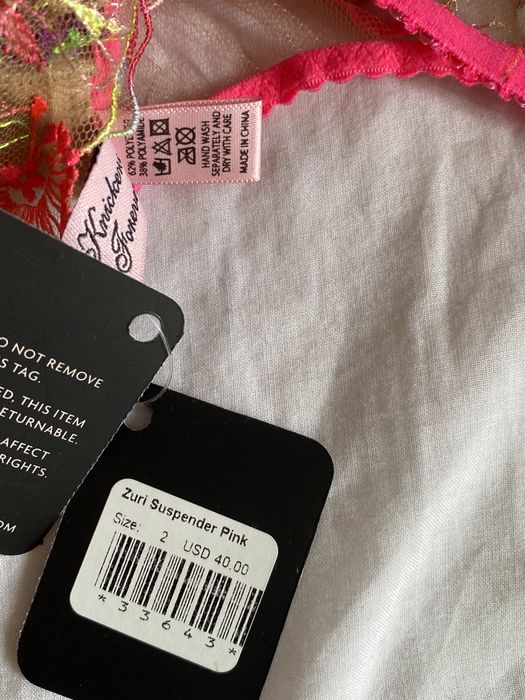 Set luxury lenjerie Agent Provocateur nou portjartier + ciorapi