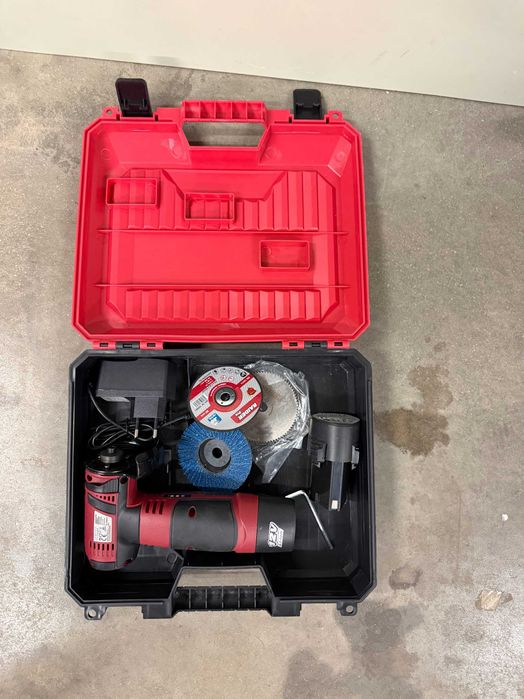 Ъглошлайф акум. 12V 2x2Ah 75x10mm/	R20 Ъглошлайф