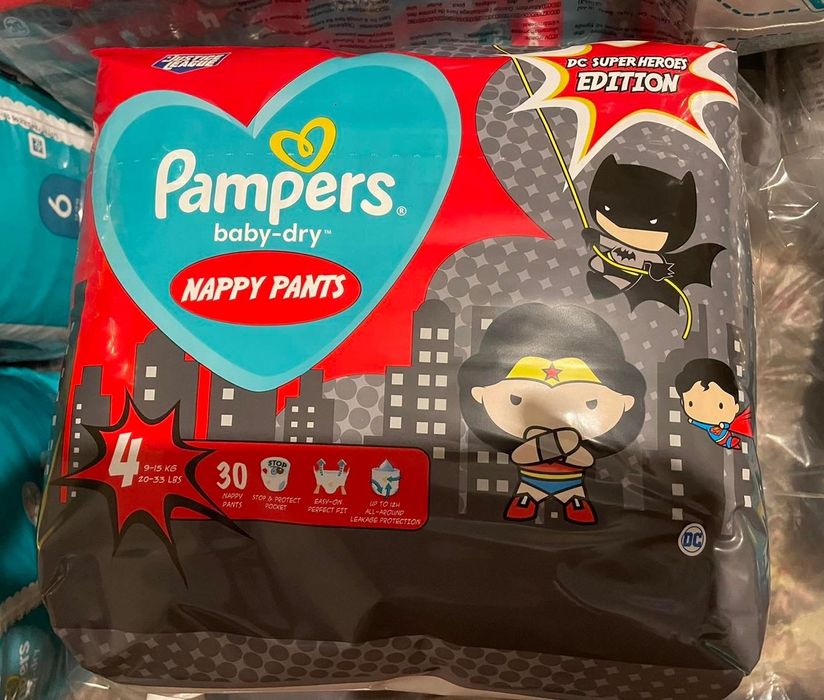 Pampers baby dry , Pampers Pants (Гащички), мокри кърпички Pampers
