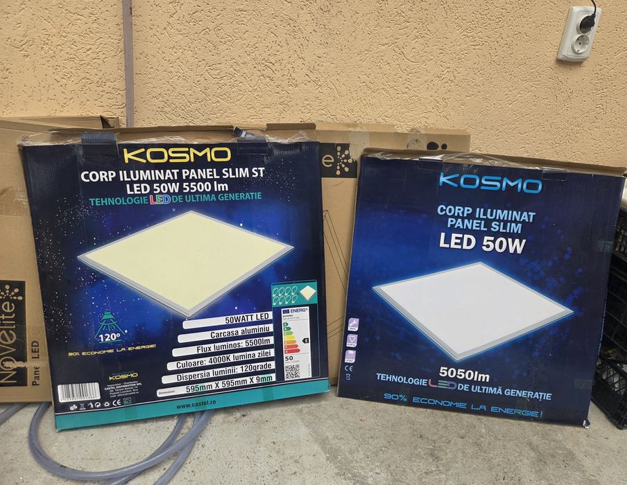Panel led slim incastrat 50 W