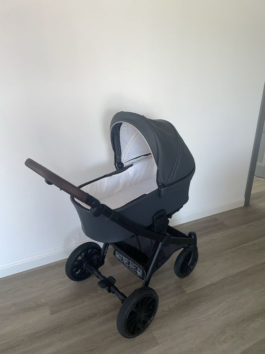 Carucior Krausman 3 in 1 ryder soft grey