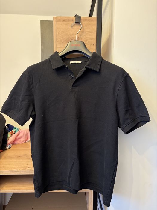Tricou Polo Negru Zara Marime M