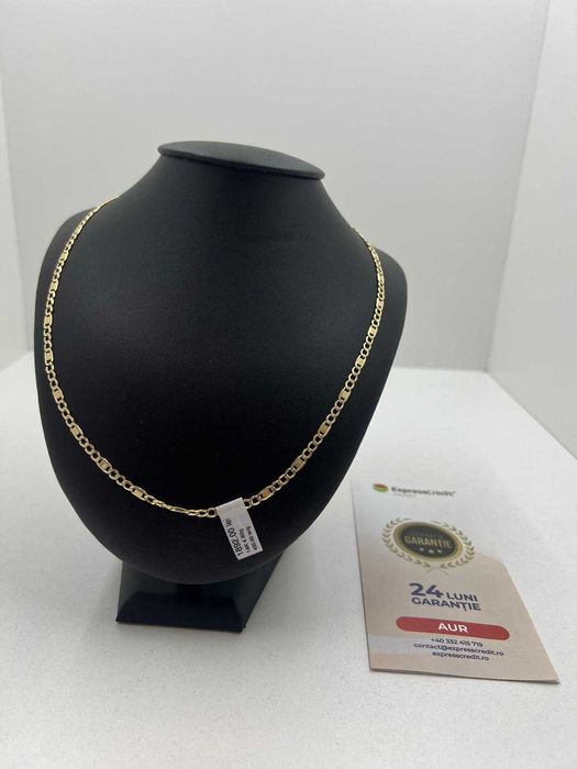 Lant Aur 14K 4.60g (Ag25 Belvedere B.41095) Garantie 2 ani!