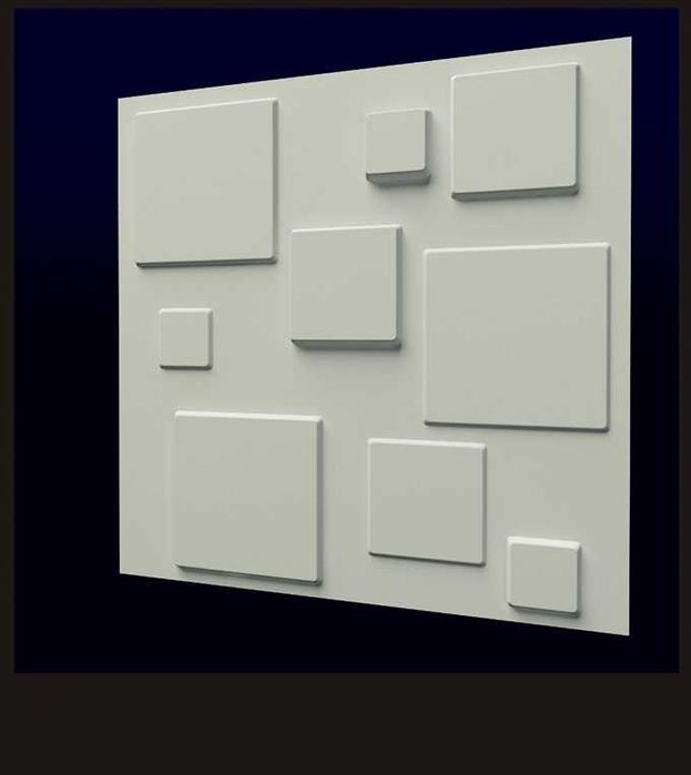 Декоративни 3D панели - 3д гипсови панели, стенни облицовки 0051