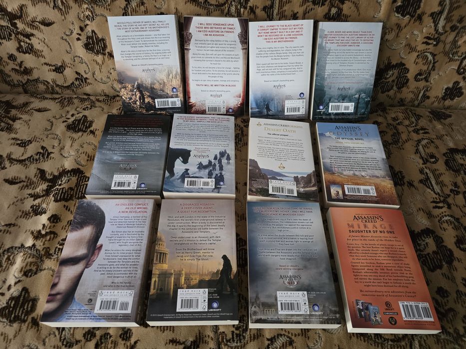 Assassin's Creed 12 Books Collection Set
