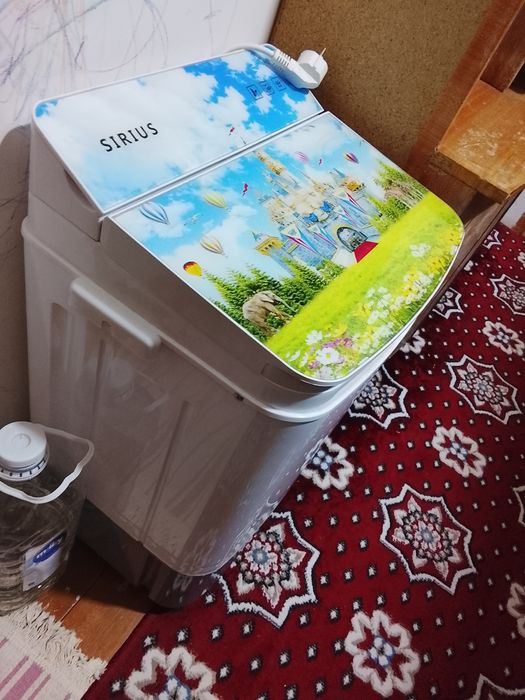 Kir mashinka 4 kg kichkina narsalarni yuvish uchun rossa tozza yuvadi