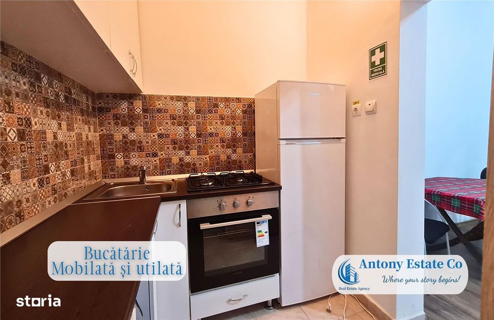 Antony Estate | Apartament de închiriat, 1 Camera, Ultra-Central, Orad