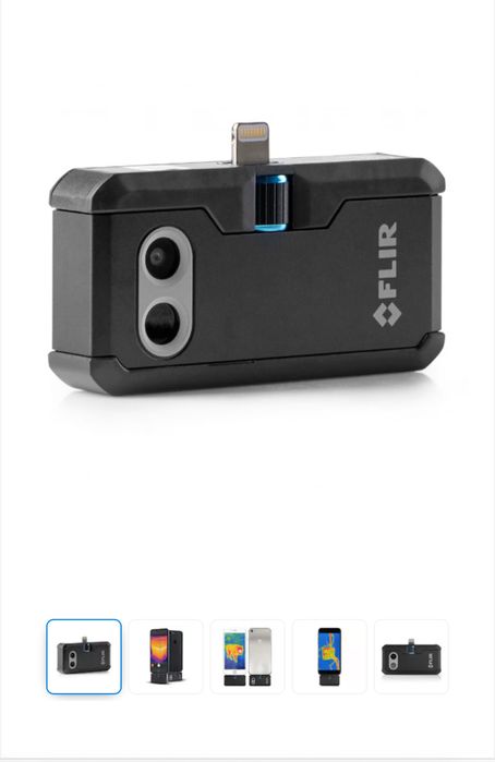 Flir One Pro, camera termoviziune, IOS, iphone, lighting