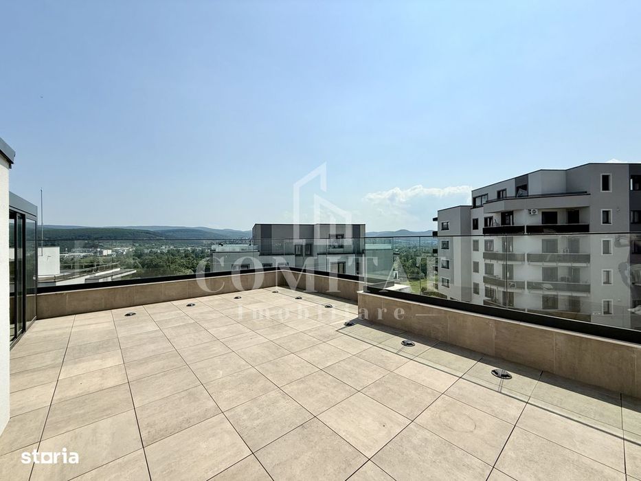 Penthouse cu terasă tip rooftop