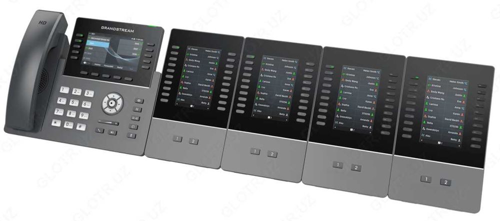 Grandstream IP телефонлари мавжуд барча моделлар. Сотиш, созлаш.