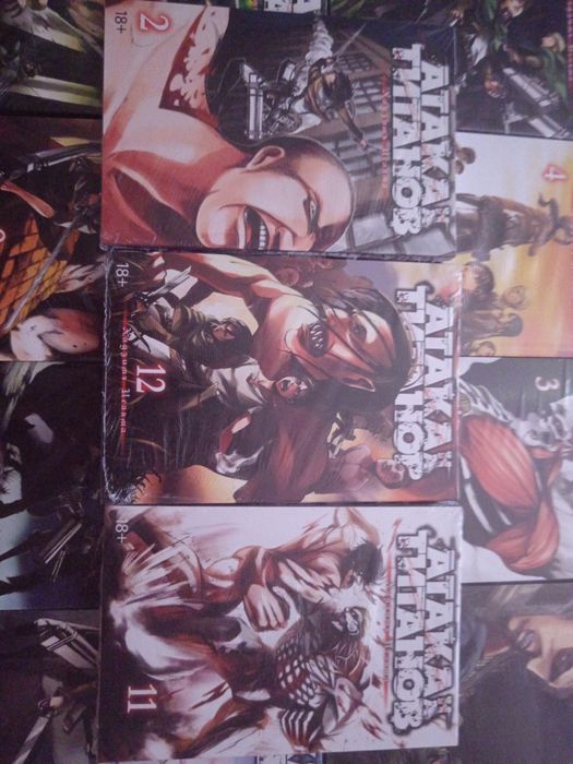 Манга Ататка Титанов