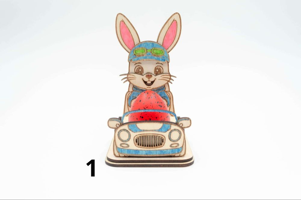 Детски комплект за сглобяване - Поставка за великденски яйца