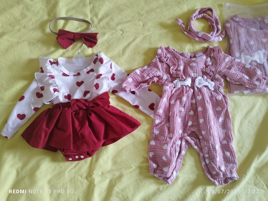 Бебешки дрешки за момиченце