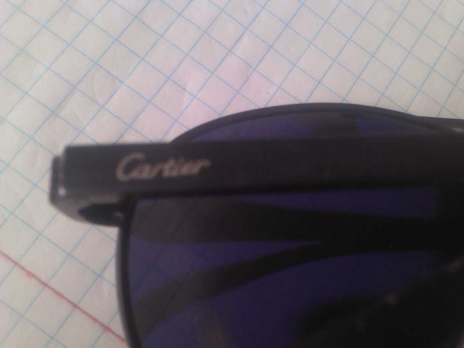 Солнцезащитный  Мужской Очки-Cartier ITALY.Orginal.100% Б/у.
