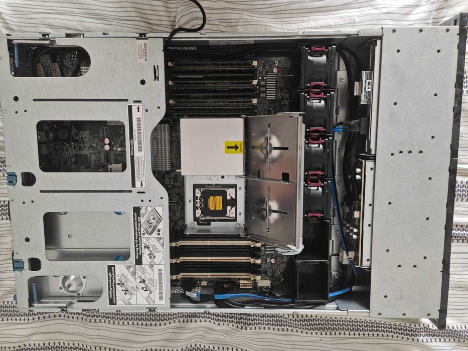 HP ProLiant DL380 G7 – Proxmox / Homelab / Virtualizare / 32GB ECC