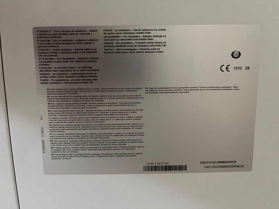 Centrala termica ariston