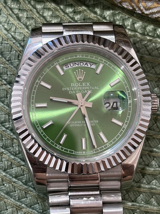 Vand ceas ecran verde