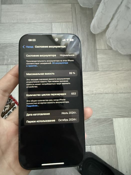 iPhone 15 состояние идеал
