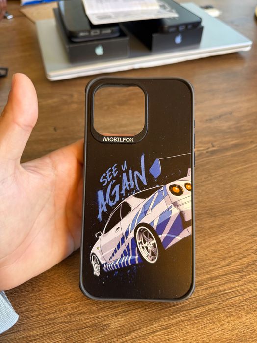Husă MobilFox Pro Shock pentru iPhone 15 Pro Max Nissan Skyline