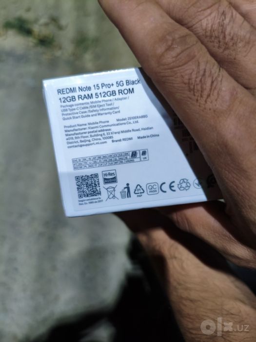 Redmi not 15 pro puls 5G 512