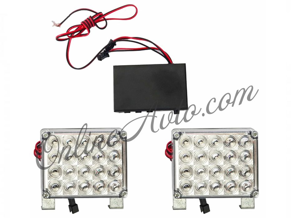 Сигнални плочки, аварийни жълти 12 V (Amber)