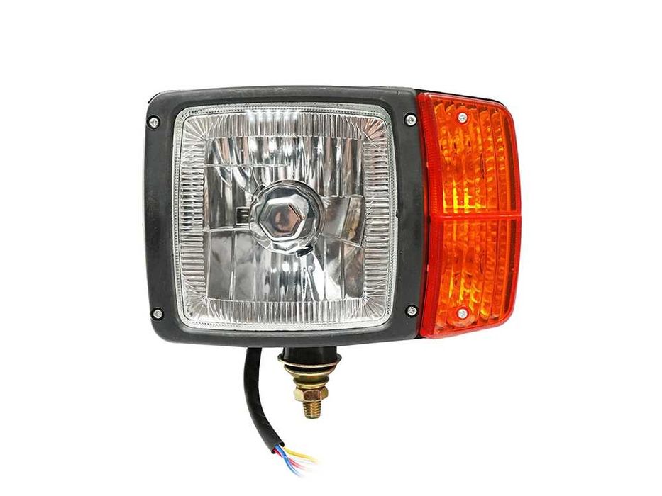 Far Faruri cu Semnalizare, Cu Mufa, JCB, 3CX, 3DX, Tractor H4, 12-24V'