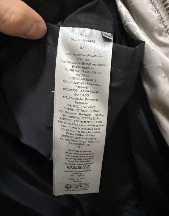 Christian Dior пуховик