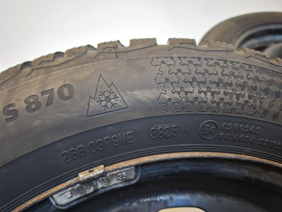Jante+anvelope iarna Bmw Seria 1,Seria 3,205 55 R16 M+S