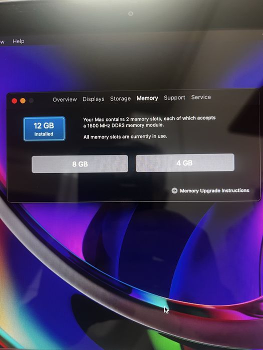 Macbook pro 13 inch late 2011