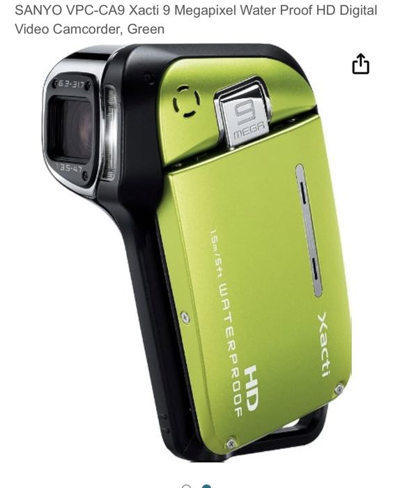 Sanyo Xacti водоустойчива HD камера