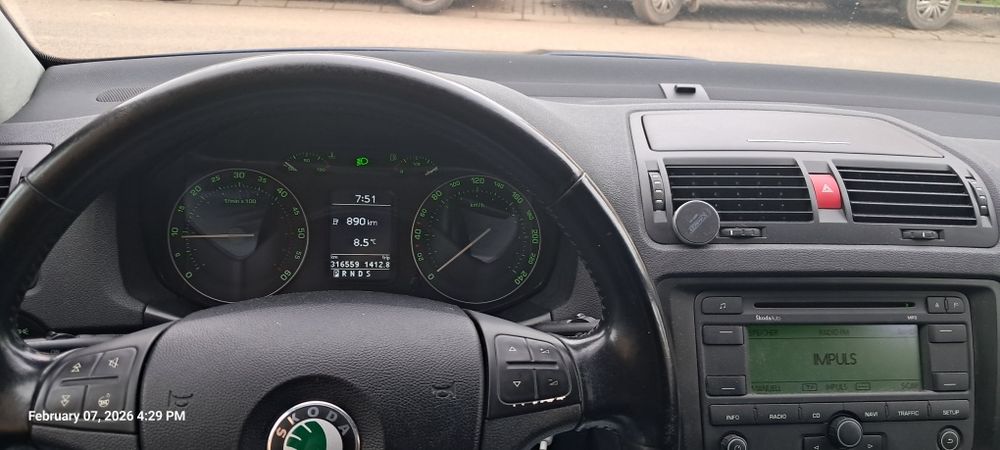 Octavia automata, euro4, 2007, 140 cai