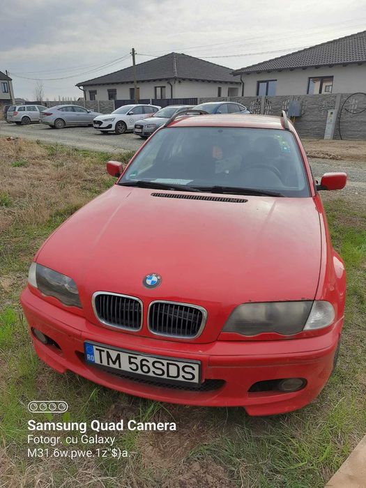 IEFTIN! BMW E46 320D 136CP Touring rosu NFL, an 2001 packet M,fiscal