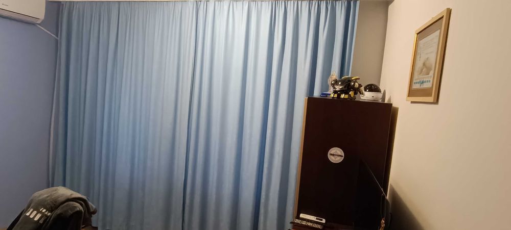 Пердета органза и плътно