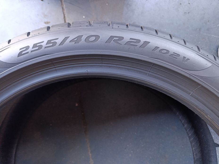 Patru anvelope de vara 255 40 21 Pirelli P Zero dot 2024 demo