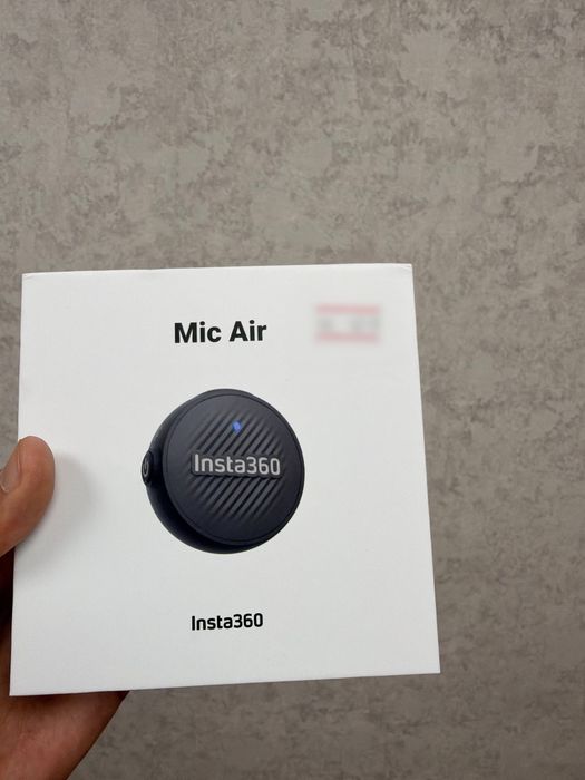 Insta360 Mic Air – yengil va zamonaviy simsiz mikrofon